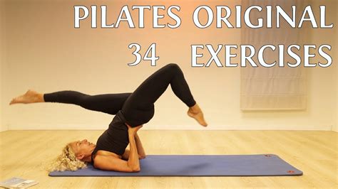 the original 34 pilates exercises